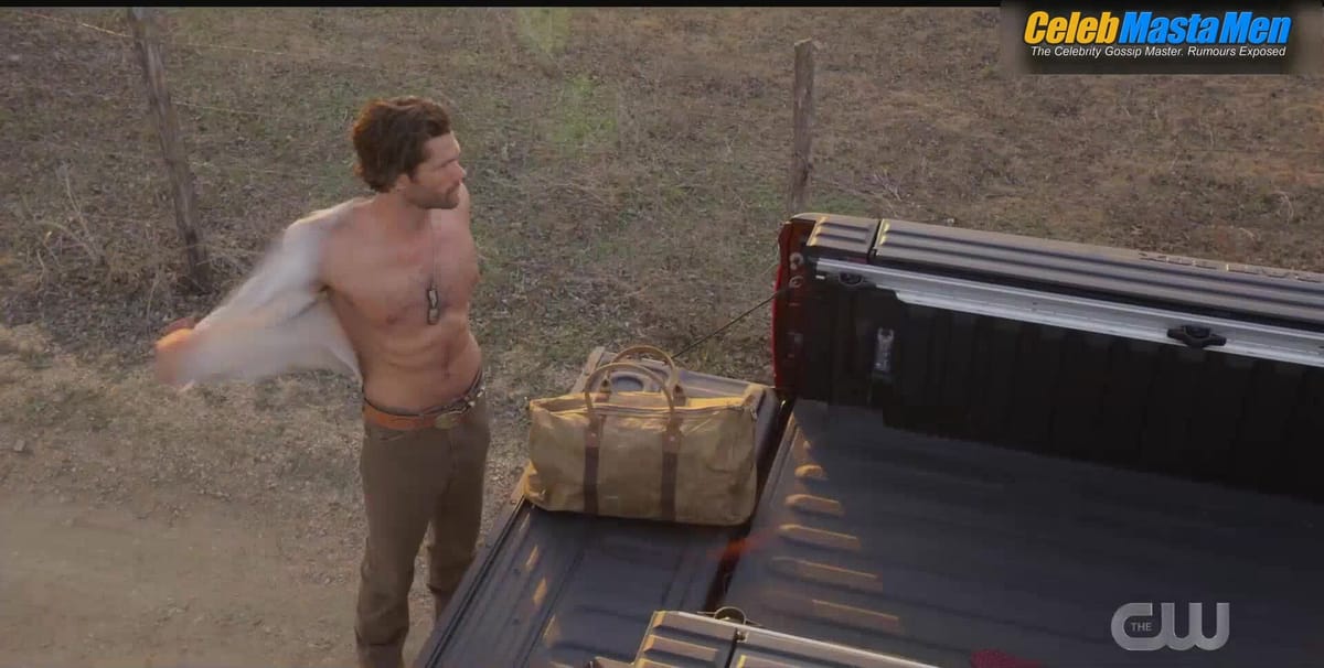 Jared Padalecki's Shirtless Scene from Walker