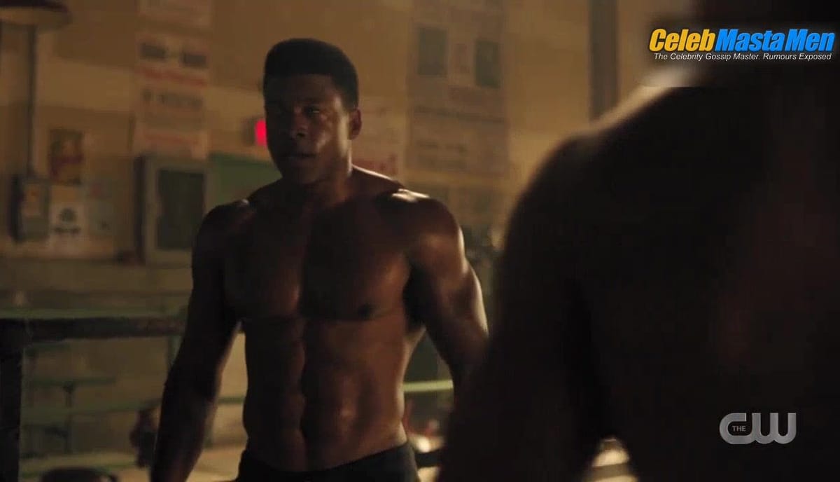 Eli Goree and K.J. Apa Topless Scene in Riverdale