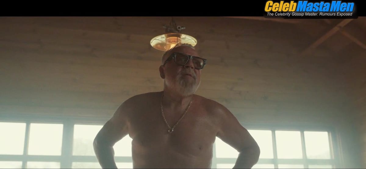 Harry Goodwins, Theo James and Ray Winstone Shirtless Scene from The Gentlemen