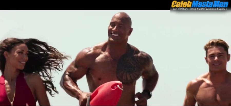 Dwayne Johnson and Zac Efron's Sex Scene from Baywatch